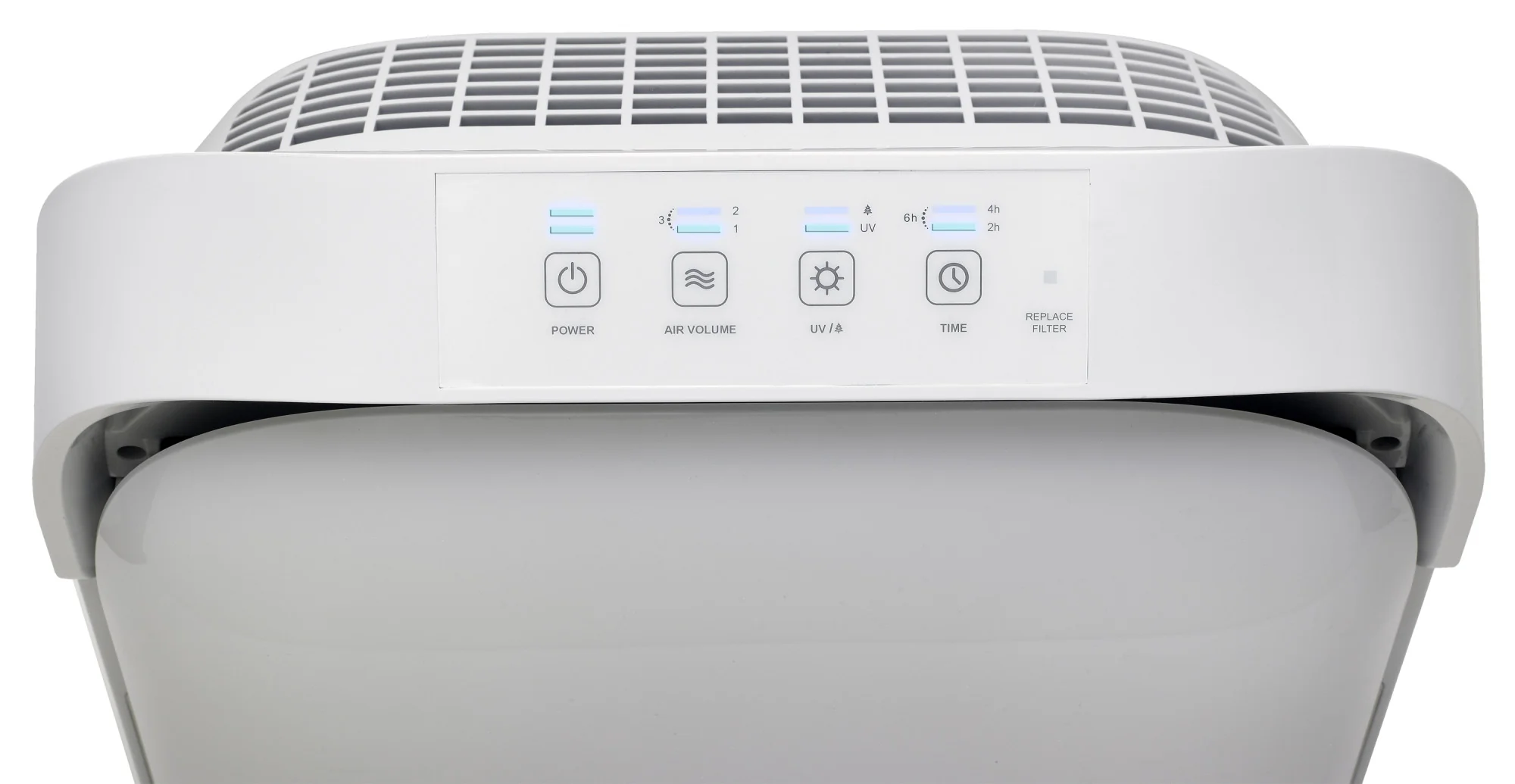 GermGuardian AC9200 HEPA PURE™ 27" Console Air Purifier (3-speed 4-stage UV-C filtration, white) - Image 7