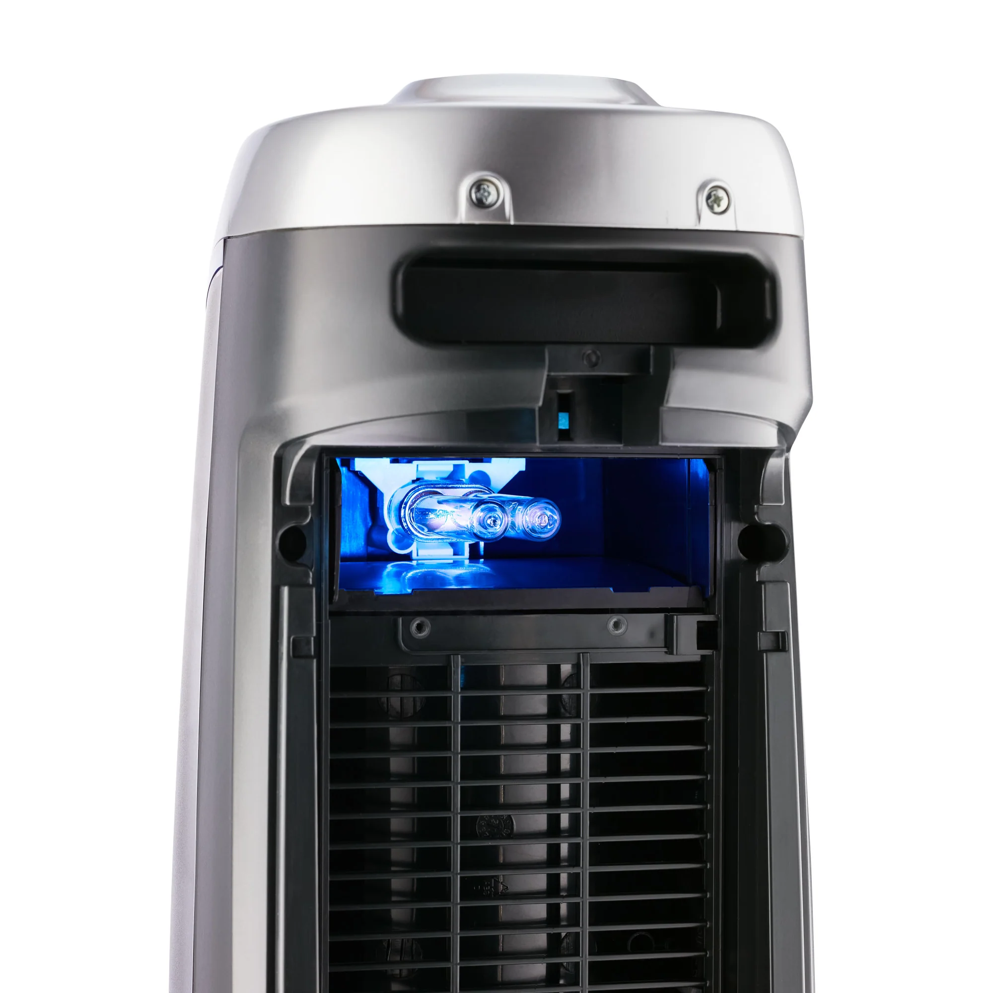 GermGuardian AC4825 HEPA PURE™ 22" Tower Air Purifier (3-speed 3-stage UV-C filtration, gray) - Image 11
