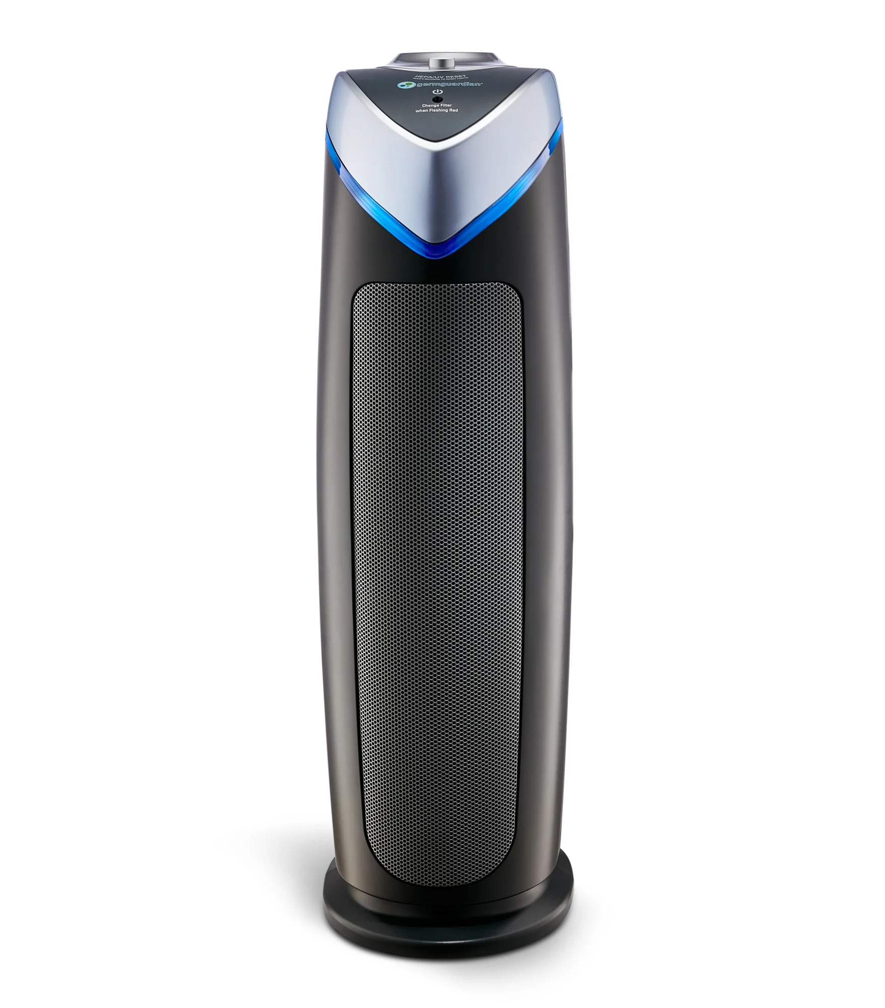 GermGuardian AC4825 HEPA PURE™ 22" Tower Air Purifier (3-speed 3-stage UV-C filtration, gray) - Image 6