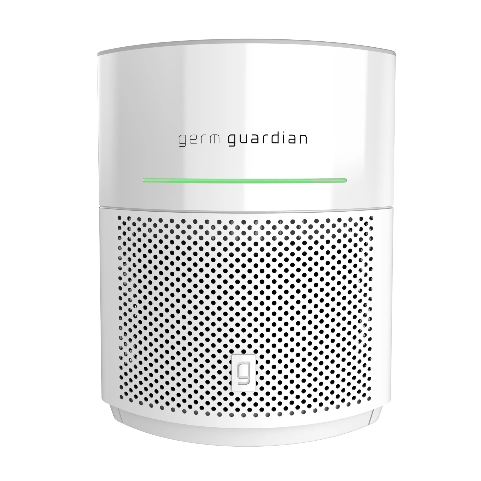 GermGuardian AC3000 HEPA PURE™ 14" Table Top Air Purifier & Air Quality Sensor (360° 3-speed 4-stage UV-C filtration, white) - Image 5