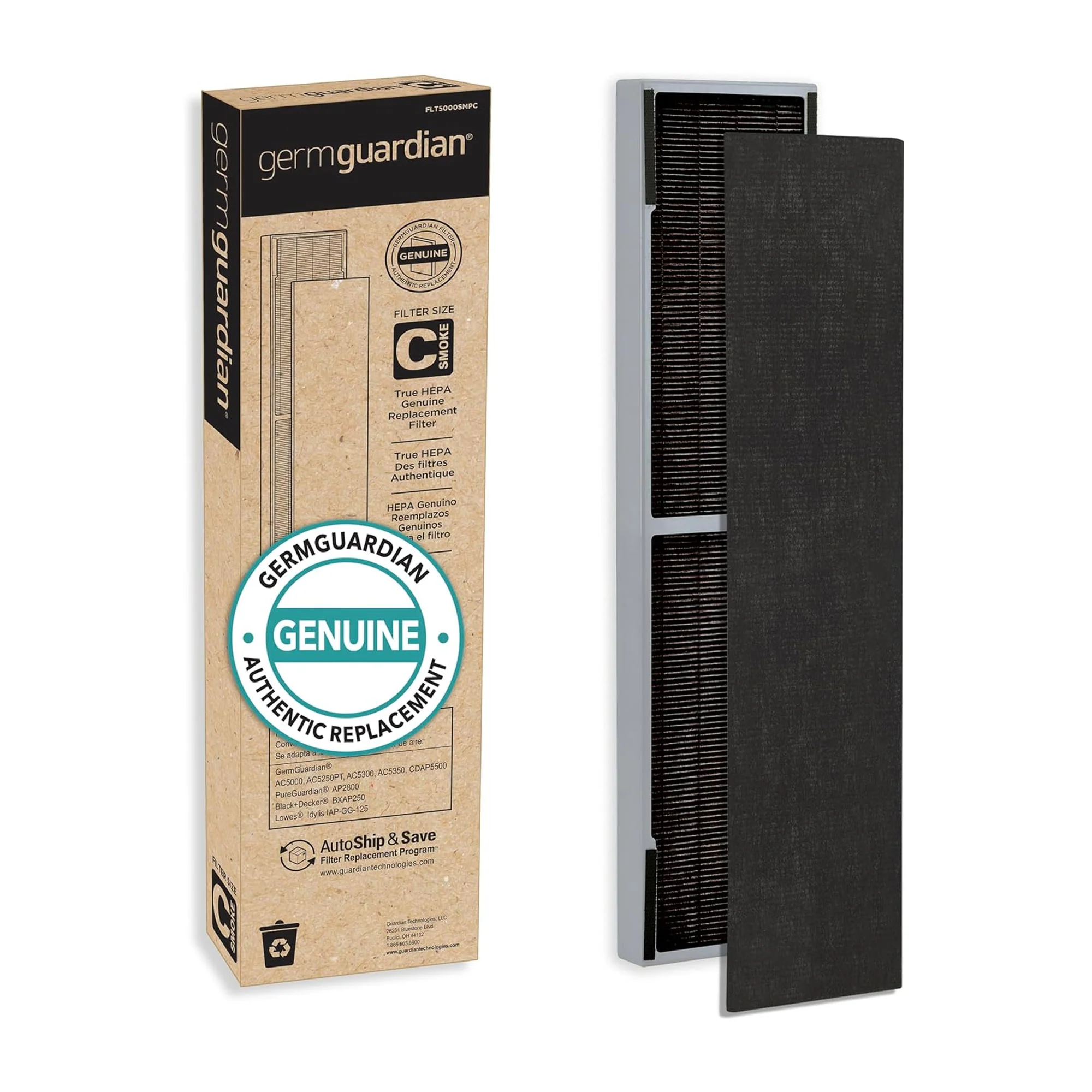 GermGuardian FLT5000SM SMOKE CLEAR™ Air Purifier Filter C