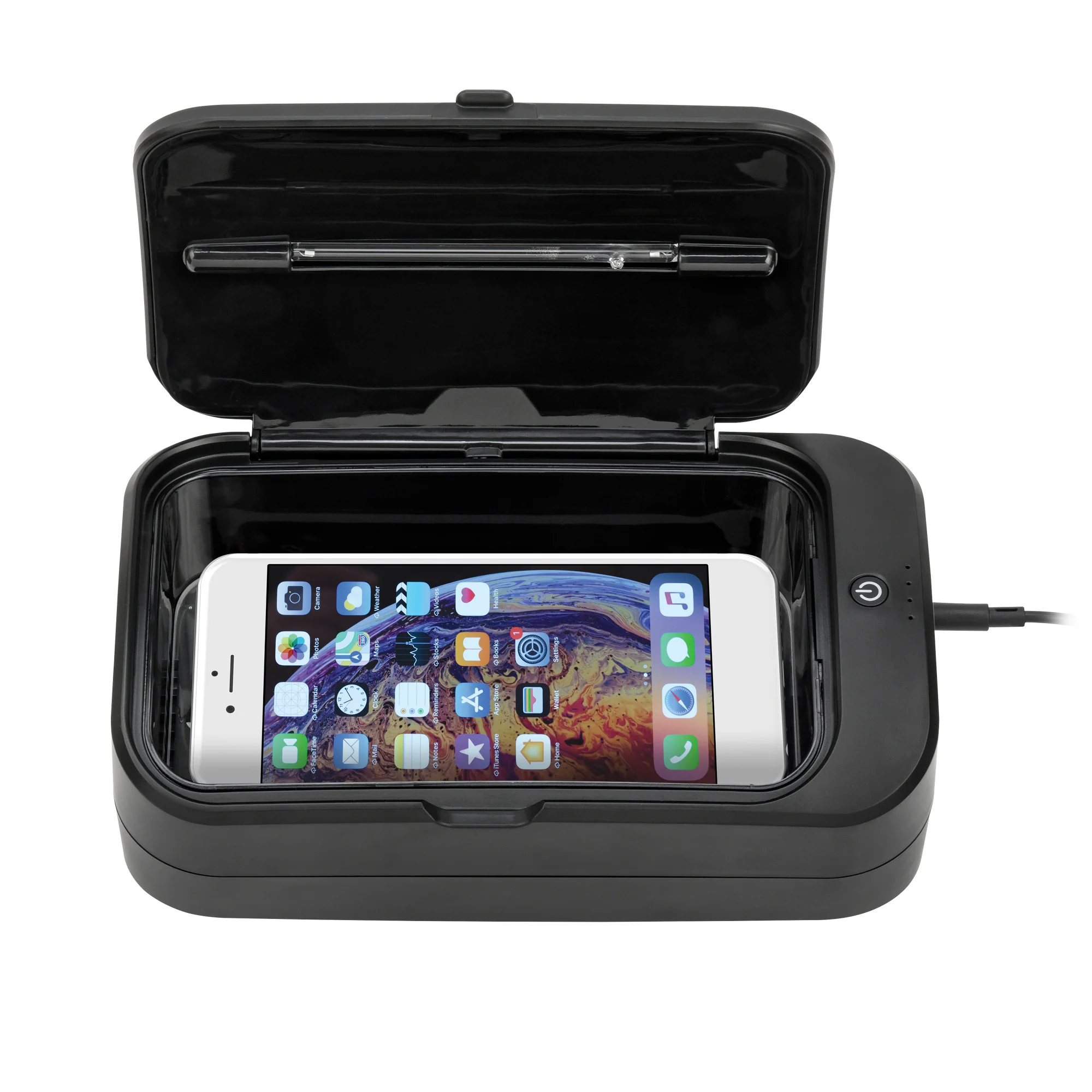 GermGuardian Portable Compact Phone UV-C Sanitizer with Total Clean Sanitizing Cycle - Image 8