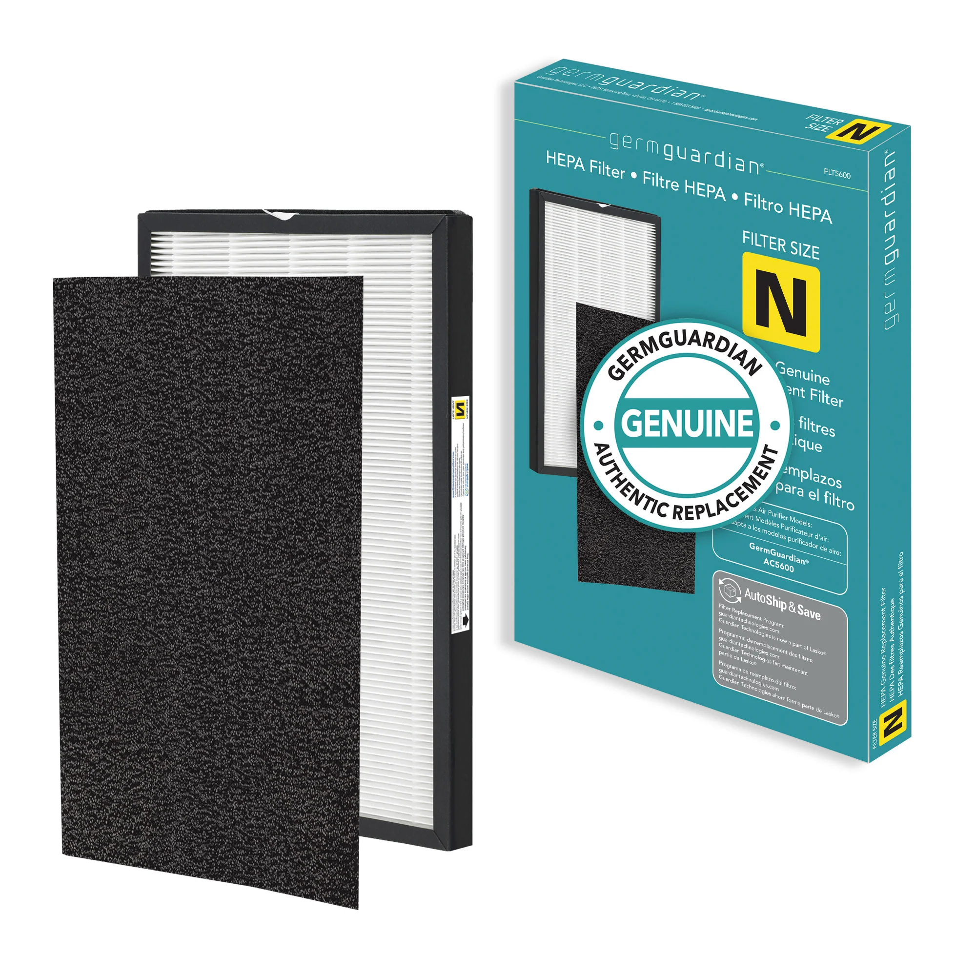 GermGuardian FLT5600 HEPA PURE™ Air Purifier Filter N